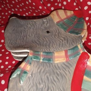 SCOTTIE TERRIER CERAMIC PLATES